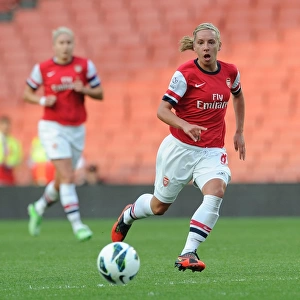 Jordan Nobbs in Action: Arsenal Ladies vs. Liverpool Ladies - FA WSL, 2013