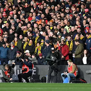 Junior Gunner Fans at Crystal Palace vs Arsenal Premier League Match, London 2020