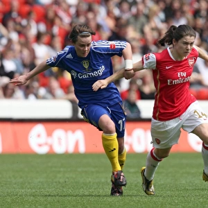 Arsenal Women Photographic Print Collection: Arsenal Ladies v Leeds United Ladies Womens FA Cup Final