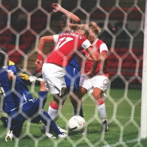 Katie Chapman Scores Arsenal's Second Goal: Arsenal Ladies 3-0 Everton, FA Community Shield, 2006