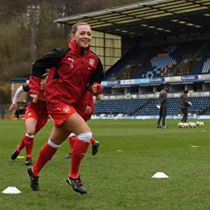 Katie McCabe Preparing for Arsenal Women's WSL Match against Reading FC