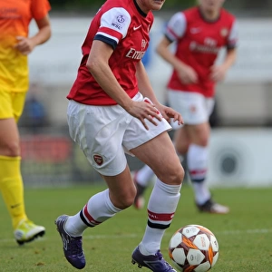 Kelly Smith in Action: Arsenal Ladies vs. Barcelona, UEFA Women's Champions League 2012-13