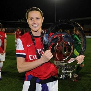 Kelly Smith Lifts the WSL Continental Cup: Arsenal Ladies FC triumph over Birmingham City Ladies FC