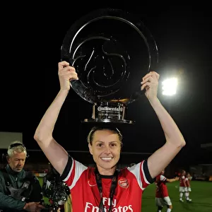 Kelly Smith Lifts the WSL Continental Cup: Arsenal's Historic Victory over Birmingham City