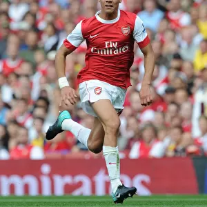 Kieran Gibbs (Arsenal). Arsenal 4: 1 Blackburn Rovers, Barclays Premier League