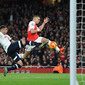 Kieran Gibbs Scores Dramatic Goal: Arsenal vs. Tottenham Rivalry (2015-16)