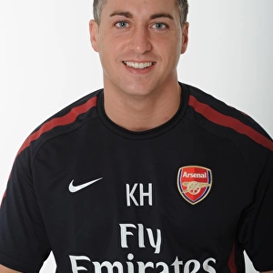 Kieran Hunt (Arsenal masseur). Arsenal 1st Team Photocall and Membersday