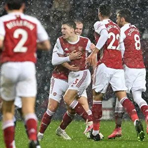 Kieran Tierney Scores First Arsenal Goal: Arsenal's Triumph Over West Bromwich Albion in Premier League 2020-21