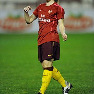 Kim Little (Arsenal). Rayo Vallecano 2: 0 Arsenal Ladies. UEFA Champions League