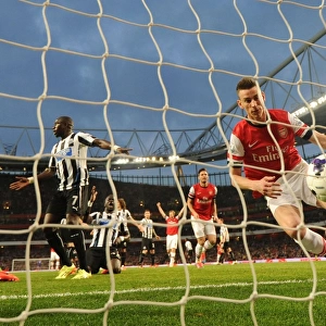 Koscielny Scores First Goal: Arsenal vs Newcastle United, Premier League 2013/14