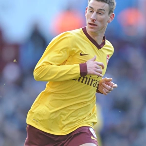 Laurent Koscielny (Arsenal). Aston Villa 2: 4 Arsenal. Barclays Premier League
