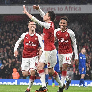 Laurent Koscielny's Double: Arsenal's Victory Over Everton in the Premier League