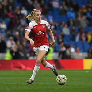 Leah Williamson in Action: Arsenal Women vs. Brighton & Hove Albion Women, FA WSL