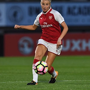 Leah Williamson in Action: Arsenal Women vs Everton Ladies Pre-Season Friendly