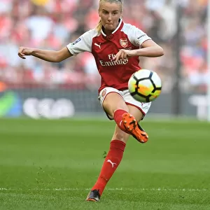 Leah Williamson: Arsenal Star Shines in FA Cup Final Showdown against Chelsea Ladies