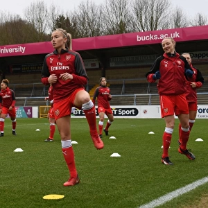 Leah Williamson Gears Up: Arsenal Ladies vs. Reading FC Women, WSL (Women's Super League)