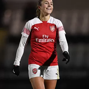 Lia Walti of Arsenal: Focused After FA WSL Continental Tyres Cup Match vs Birmingham City Women