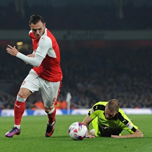 Lucas Perez Scores Against Joey van den Berg: Arsenal's 2-0 Victory Over Reading in EFL Cup
