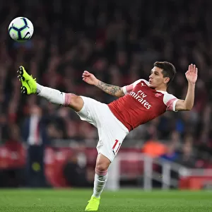 Lucas Torreira in Action: Arsenal vs Leicester City, Premier League 2018-19