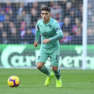 Lucas Torreira in Action: Crystal Palace vs Arsenal, Premier League 2018-19
