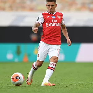Lucas Torreira in Action: Wolverhampton Wanderers vs Arsenal FC, Premier League 2019-2020