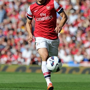 Lukas Podolski Scores in Arsenal's Thrilling 6-1 Victory over Southampton