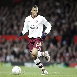 Manchester United's Dominant 4-0 FA Cup Victory over Arsenal: Gilberto's Defeat at Old Trafford (February 16, 2008)