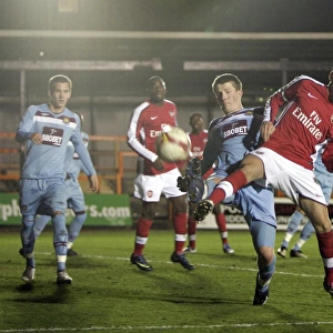 Matches 2008-09 Photographic Print Collection: Arsenal Reserves v West Ham United Reserves
