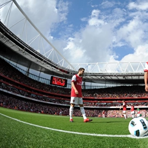 Marouane Chamakh (Arsenal). Arsenal 4: 1 Blackburn Rovers, Barclays Premier League
