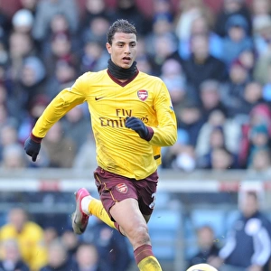 Marouane Chamakh (Arsenal). Aston Villa 2: 4 Arsenal. Barclays Premier League
