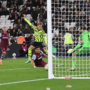Martin Odegaard Scores the Winner: West Ham United vs. Arsenal, Carabao Cup 2023-24