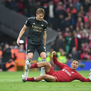 Martin Odegaard vs Liverpool: Premier League Showdown (2022-23)