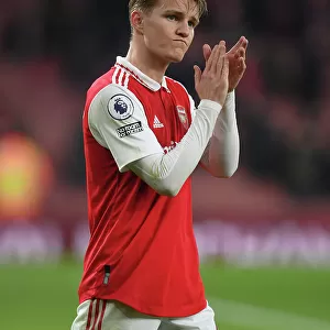 Martin Odegaard's Euphoric Moment: Arsenal's Victory Over Manchester City, Premier League 2022-23