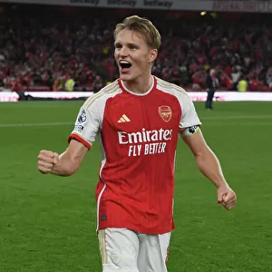 Martin Odegaard's Triumph: Arsenal's Historic Victory Over Manchester City in the 2023-24 Premier League
