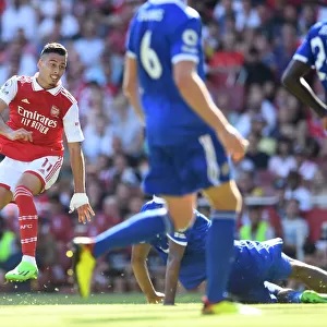 Martinelli Scores Arsenal's 4th Goal: Arsenal FC vs Leicester City, Premier League 2022-23