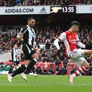 Martinelli Scores Arsenal's Second: Arsenal v Newcastle United, Premier League 2021-22