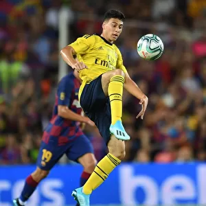 Martinelli's Debut Shines: Arsenal vs. FC Barcelona (2019-20 Pre-Season Friendly)
