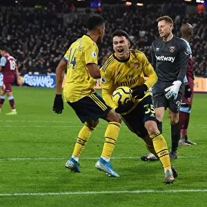 Martinelli's Stunner: Arsenal's First Goal vs. West Ham United (December 2019)