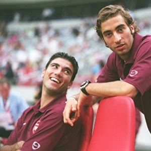 Mathieu Flamini and Jose Reyes (Arsenal). Ajax 0: 1 Arsenal