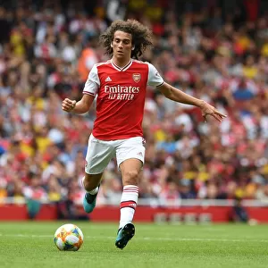 Matteo Guendouzi in Action: Arsenal vs. Olympique Lyonnais at Emirates Cup, 2019