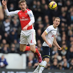 Mertesacker Outjumps Kane: Arsenal vs. Tottenham, Premier League 2014-15