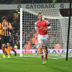 Per Mertesacker's FA Cup Winning Goal for Arsenal vs Hull City (2014-15)