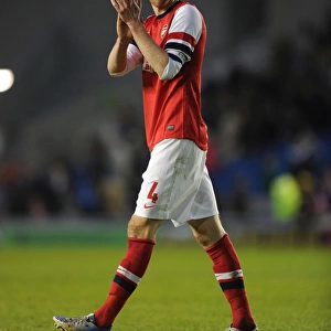 Per Mertesacker's Victory Clap: Brighton & Hove Albion vs. Arsenal, FA Cup 2013