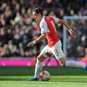 Mesut Ozil in Action: Arsenal vs Norwich City, Premier League 2015-16