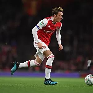 Mesut Ozil in Action: Arsenal vs. Nottingham Forest, Carabao Cup 3rd Round