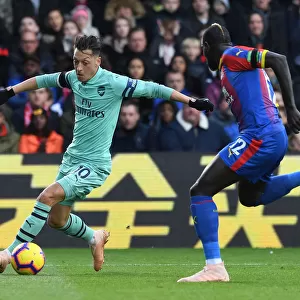Mesut Ozil in Action: Crystal Palace vs. Arsenal, Premier League 2018-19