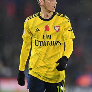 Mesut Ozil in Action: Premier League Battle between Leicester City and Arsenal, 2019-20