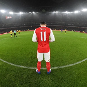 Mesut Ozil: Arsenal's Star Player Prepares for Arsenal v Watford Clash (2016-17)