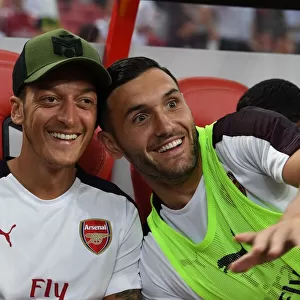 Mesut Ozil and Lucas Perez: Arsenal Stars Prepare for Atletico Madrid Clash in 2018 International Champions Cup
