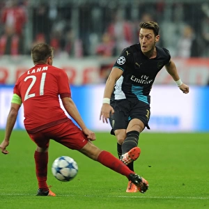 Mesut Ozil vs. Philipp Lahm: A Midfield Duel of Champions League Greats